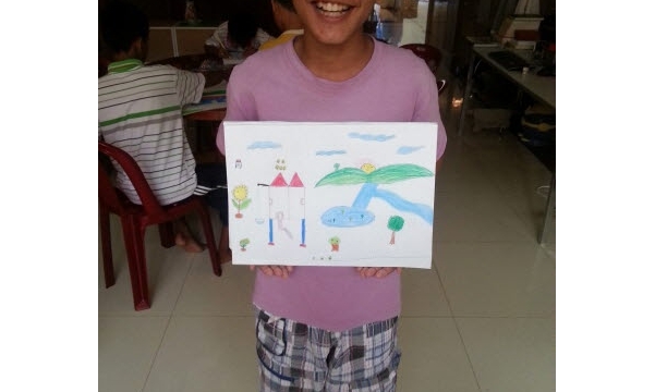캄보디아 소식 - 미래에 살고 싶은 집 그리기 + 미용실 방문기