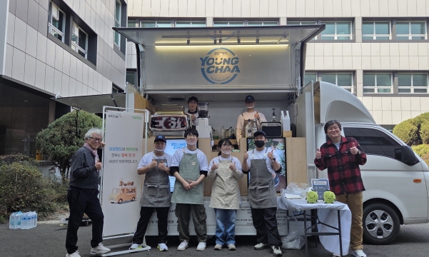 [스케치] 청년커피차 영차 행사(2025.11.~12.)